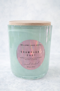 Champagne Cast Candle